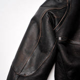 Shangrilaheritage | “Aviatore” B-3 | Vintage Black Shearling Jacket