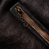 Shangrilaheritage | “Aviatore” B-3 | Vintage Black Shearling Jacket