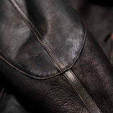 Shangrilaheritage | “Aviatore” B-3 | Vintage Black Shearling Jacket
