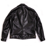 Shangrilaheritage | “Cossack” | Horsehide Leather Jacket | Black