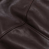 Shangrilaheritage | “Cossack” | Lambskin Leather Jacket | Testa di Moro