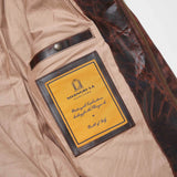 Shangrilaheritage | Varenne | Whiskey Horsehide Leather Jacket