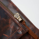 Shangrilaheritage | Varenne | Whiskey Horsehide Leather Jacket