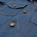 Freenote | Classic denim jacket | 12 ounce vintage blue denim