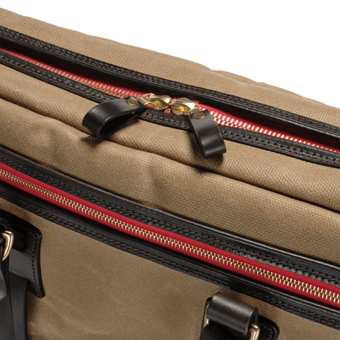 Croots | VC02 | VINTAGE CANVAS LAPTOP BAG | Sand