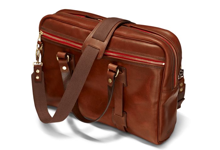 Croots | VL02 | VINTAGE LEATHER LAPTOP BAG | Port