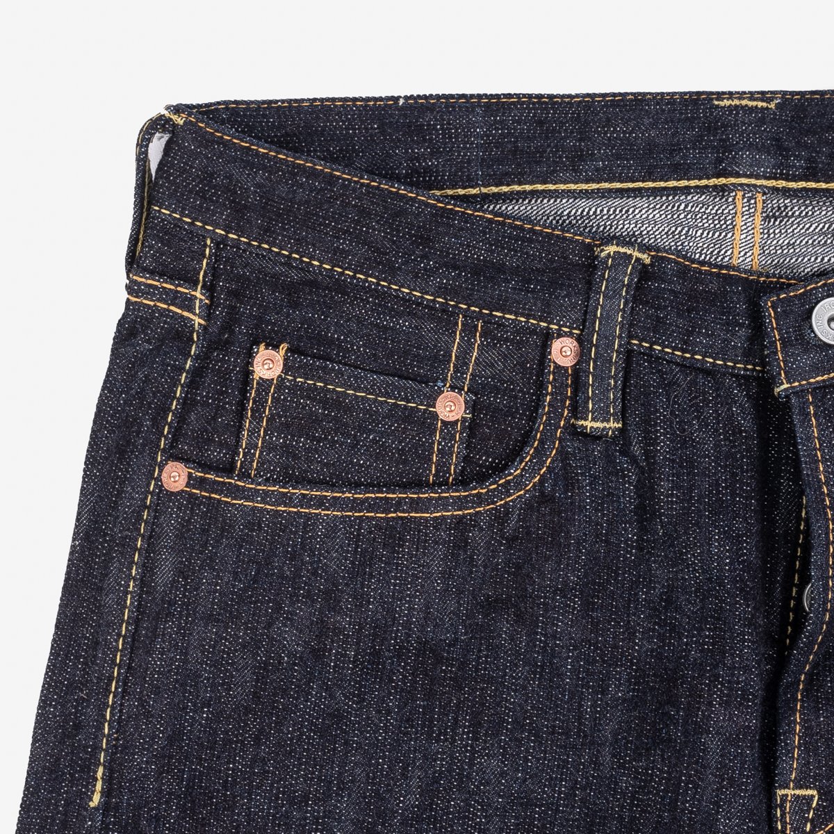 Iron Heart | IH-666S-SLB | 16oz Slubby Selvedge Denim Slim Straight Cut Jeans | Indigo